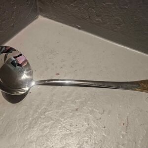 BergHOFF 18/10 Stainless Steel with Gold Trim Soup Ladle